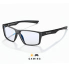 Lunettes gaming one anti lumière bleue  avec verres clairs Horus X sur fond blanc