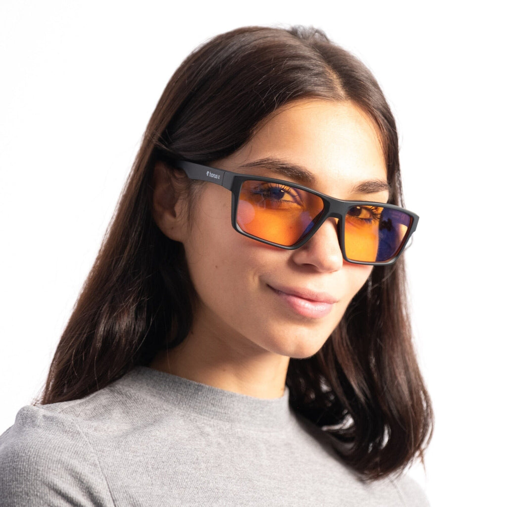 lunettes gaming pour femme la one amber
